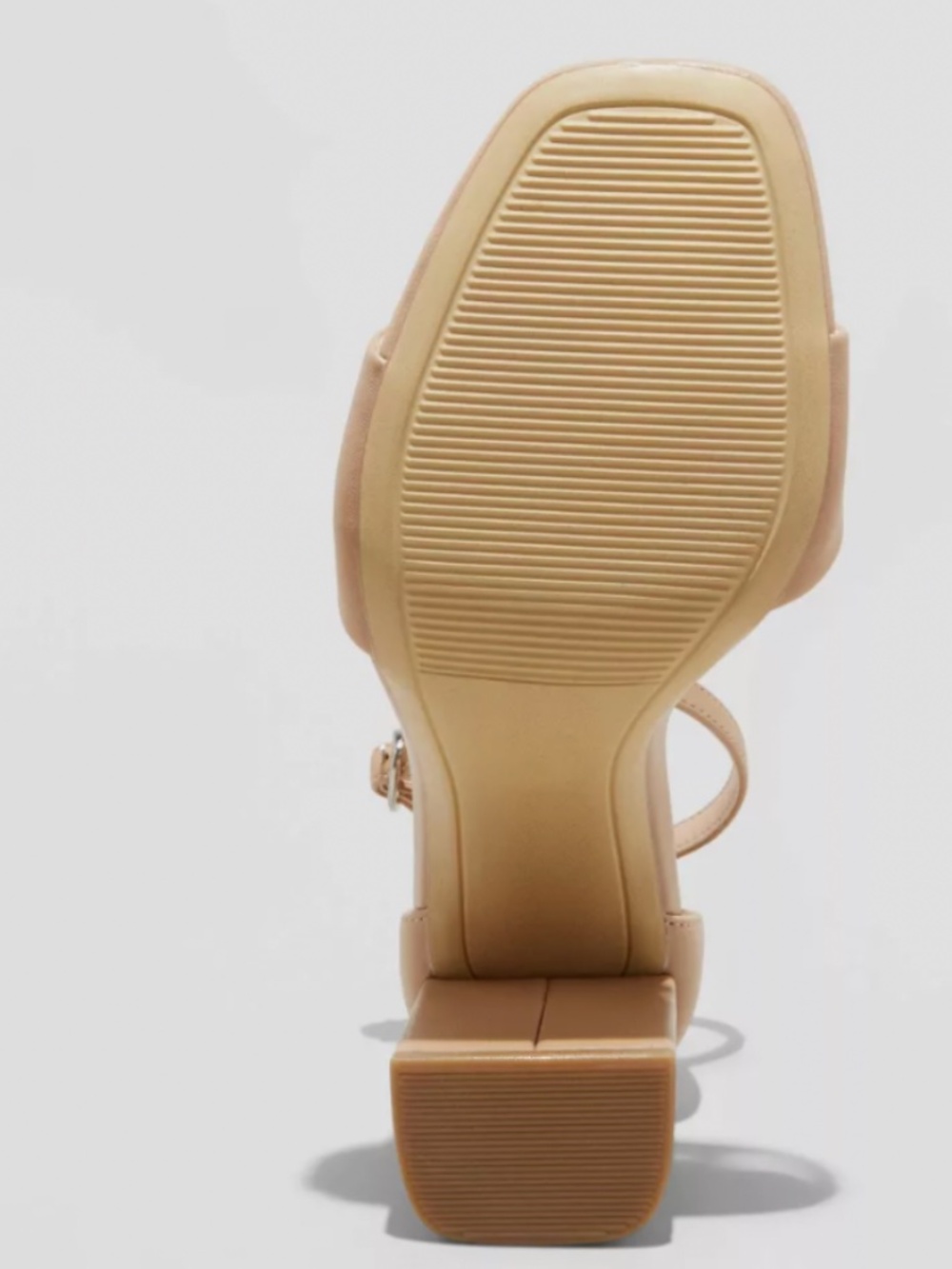 Women's Shelly Heels with Memory Foam Insole - a New Day™ Tan 9W. - Picture 3 of 3